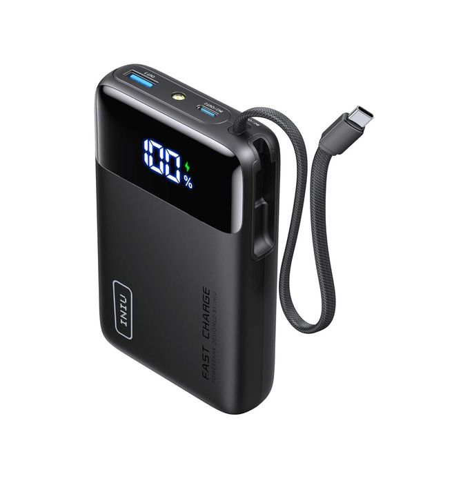 Компактний Powerbank INIU P51L, 45W, 20000 mAh (вага - 325 грам)