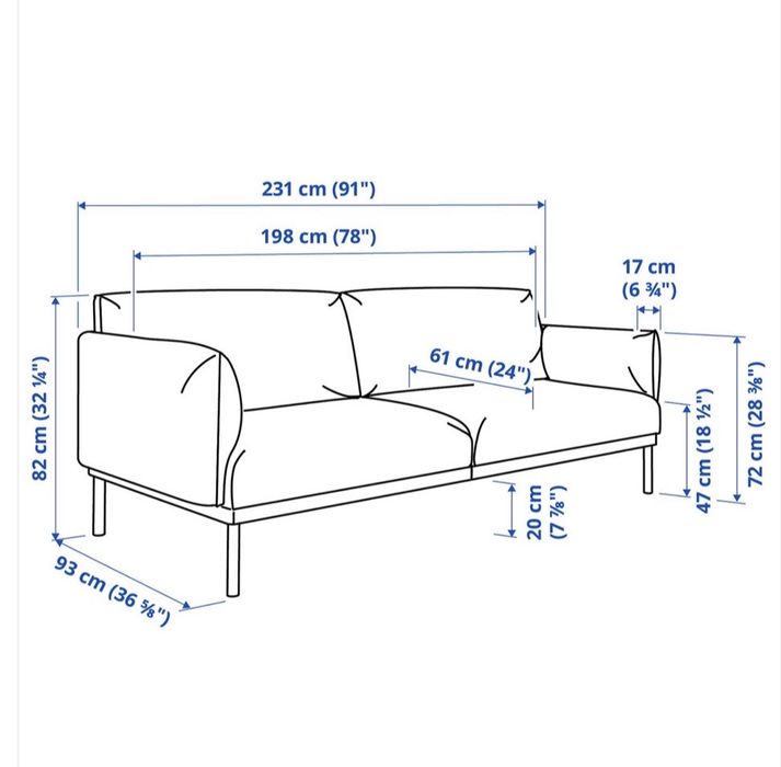 Zestaw mebli biurowych IKEA