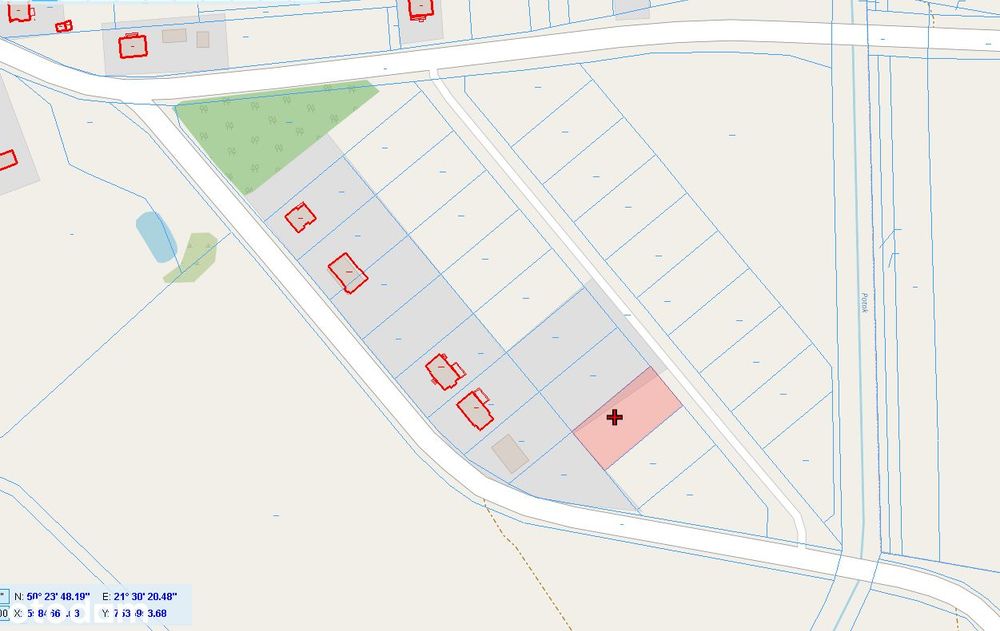 Działka budowlana 12,50ara Jaślany gm. Tuszów Narodowy - Widok 4