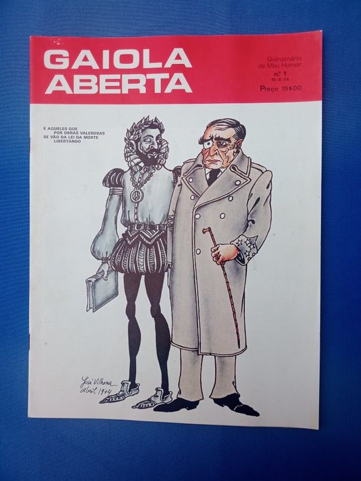 Álbuns revistas Gaiola Aberta e A grande gaita