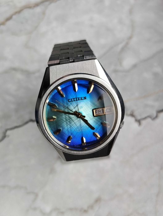 Citizen Leopard 7700 Hi Beat 28800 Automat Zegarek 70 lata Vintage