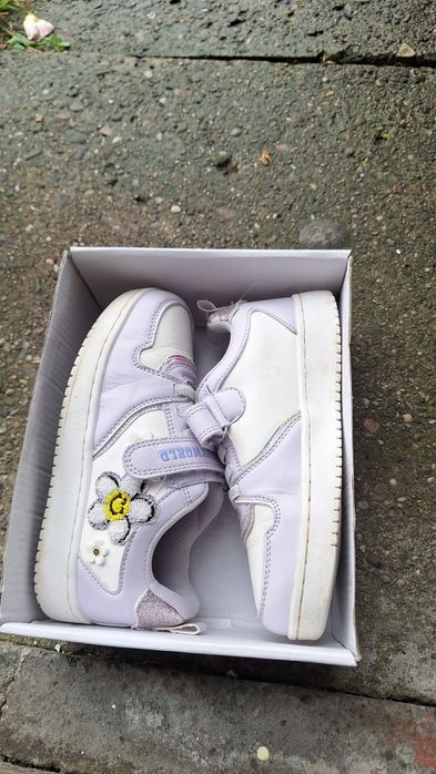 Buty adidaski dziewczece liliowe smiley coolclub 30