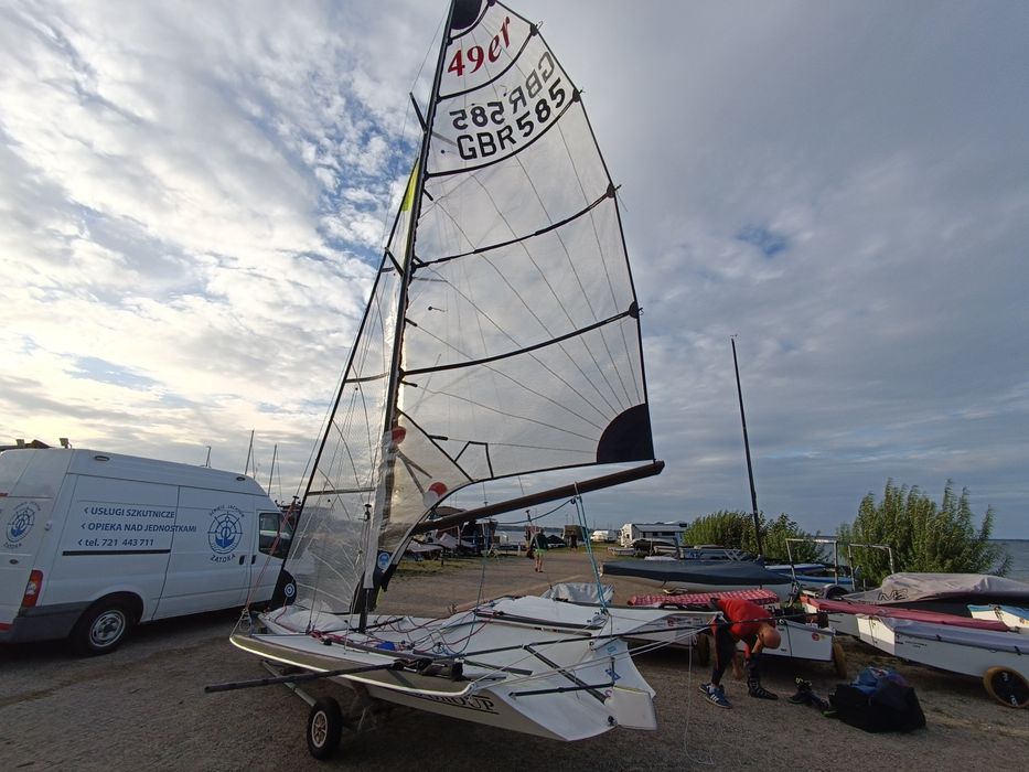 49ER łódź żaglowa klasa skiff