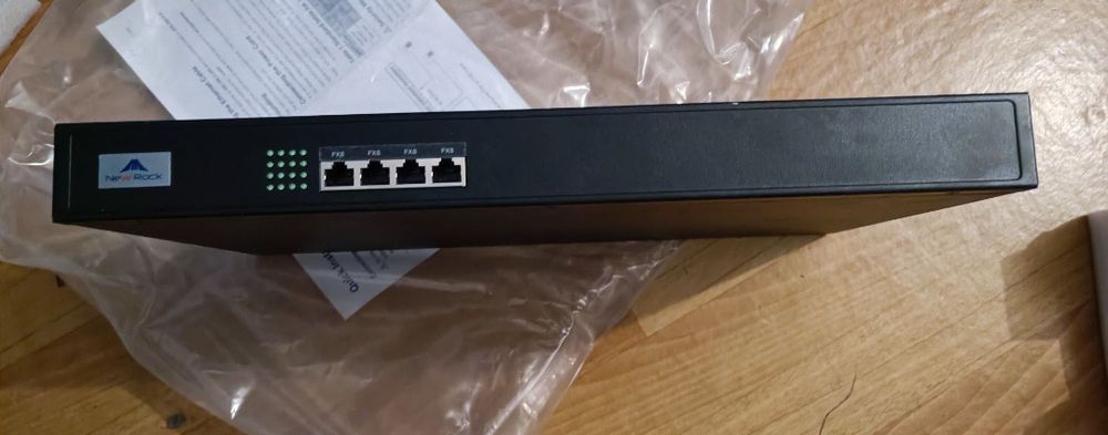 FXS голосовий шлюз New Rock MX60E-16S