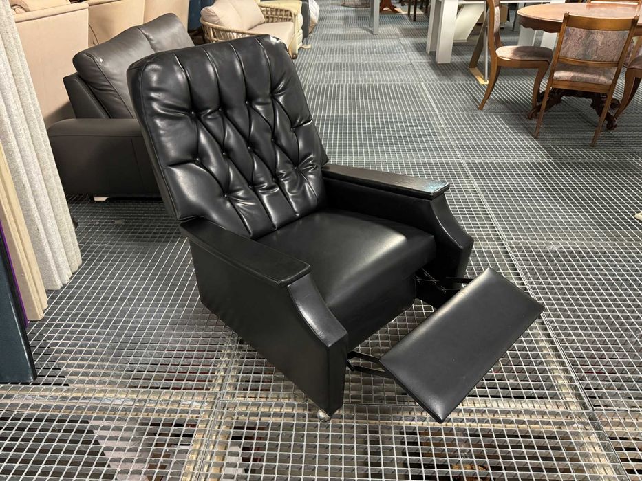 Fotel z funkcją relaks fotel Chesterfield fotel skórzany relaks