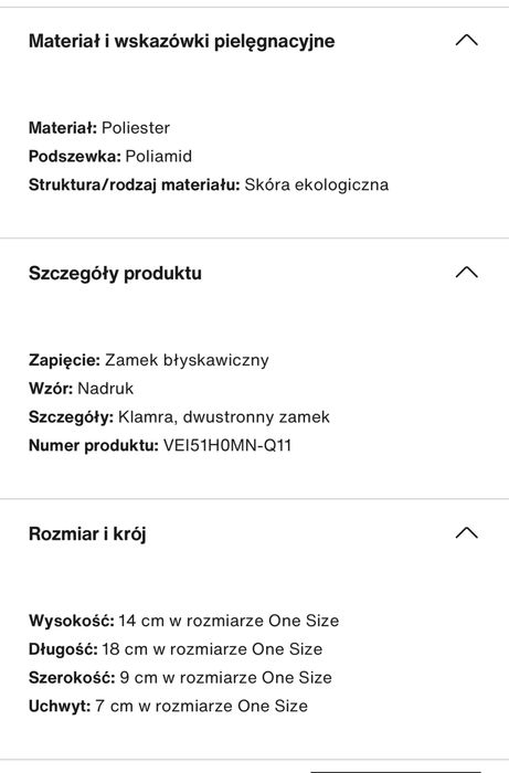 Torebka mini Versace Jeans Couture Nowa