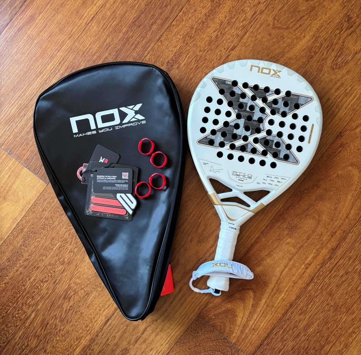 Raquete NOX AT10 Luxury Genius 12K Alum XTREM 2026