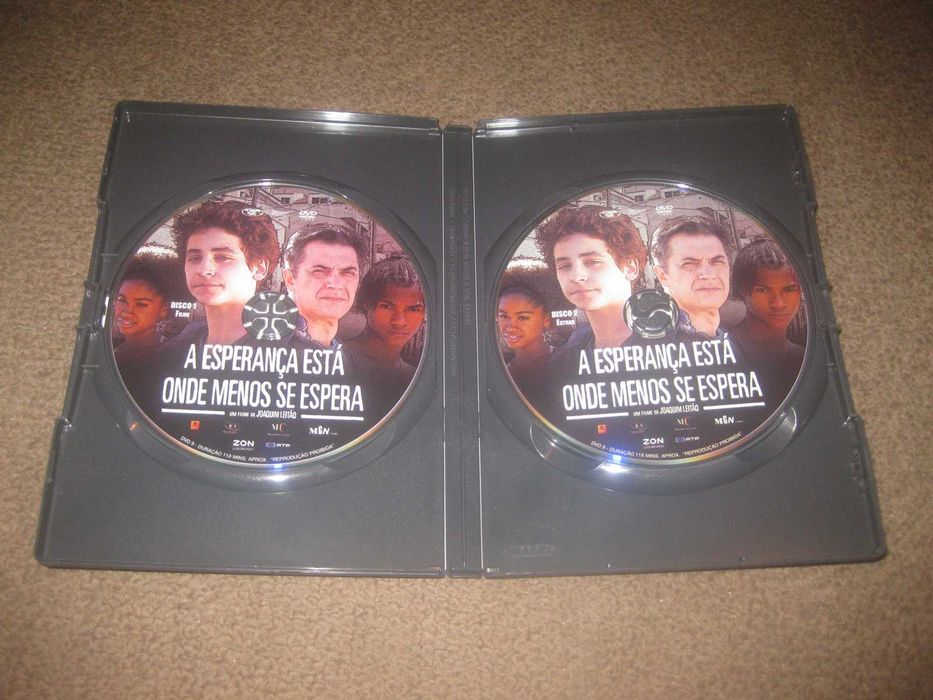 "A Esperança Está Onde Menos se Espera" com Virgílio Castelo numa Edição Especial com 2 DVDs