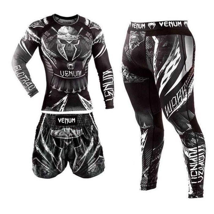 Комплект 3 в 1 Venum Gladiator 4.0, венум рашгард, футболка.: 1 790 грн ...