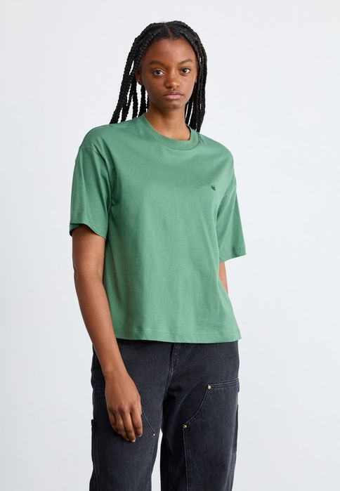 T-shirt zielony o luźnym kroju Carhartt S