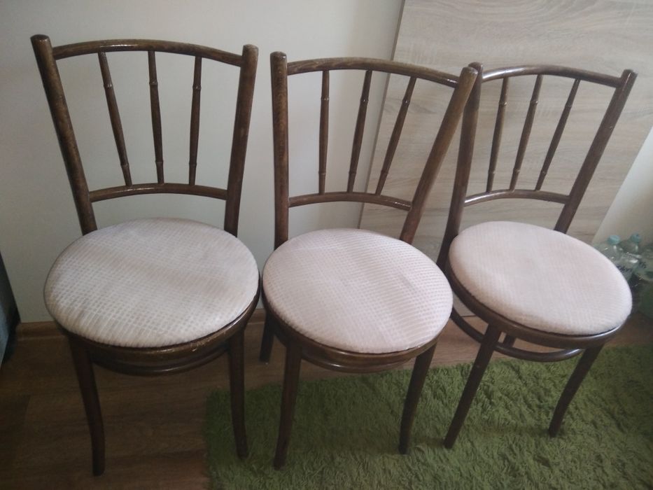 Krzesła bukowe Radomsko do renowacji