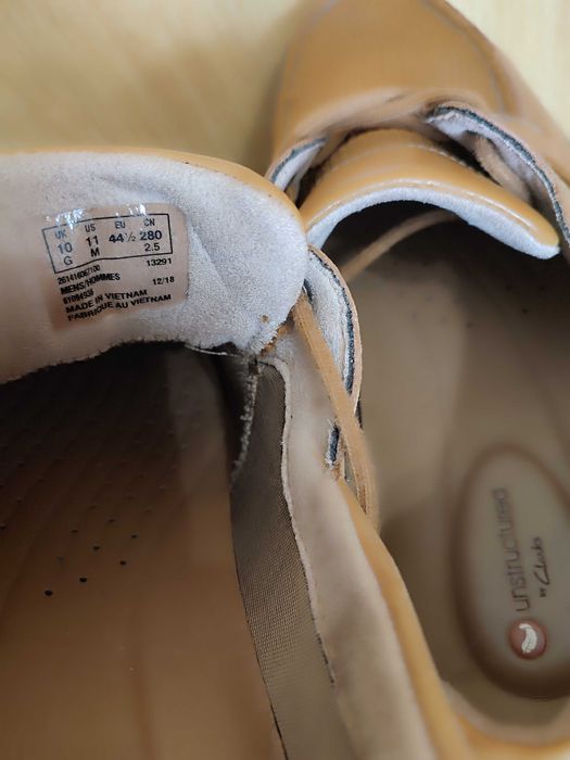 Топсайдери туфлі Clarks Un Pilot Boat Shoes розмір 44,5