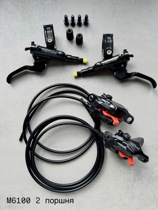 Гальма Shimano Deore MT200 SLX запчастини каліпери