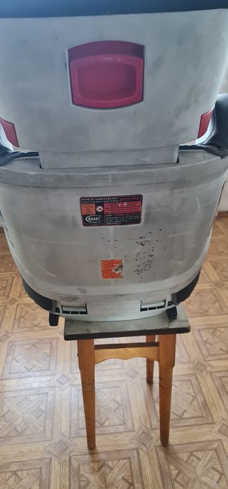 Автокрісло 4Baby Pro-Fix сіре 15-36 кг