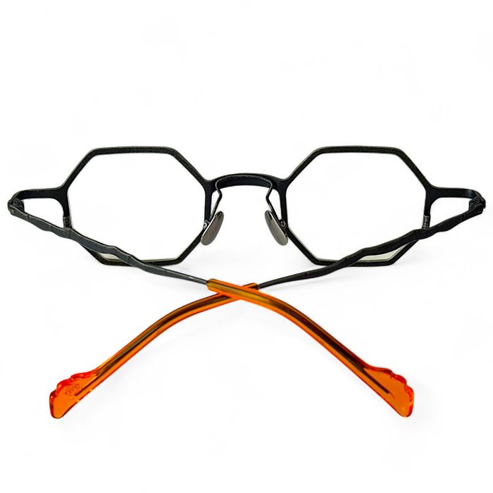 Okulary do komputera zerówki tytan gotyckie unisex
