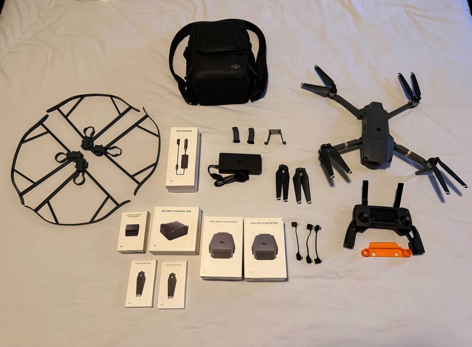Drone DJI Mavic Pro – Kit Completo com 3 Baterias