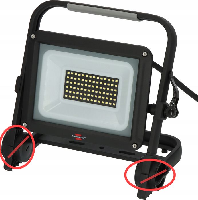 Reflektor budowlany LED JARO 7060, 50W, IP65, 5m, ściemnialny)