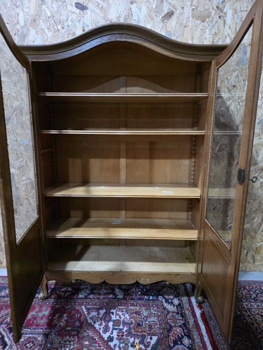 Biblioteka / witryna Ludwik – dąb, przeszklona #2390 Stylowy Węgrów