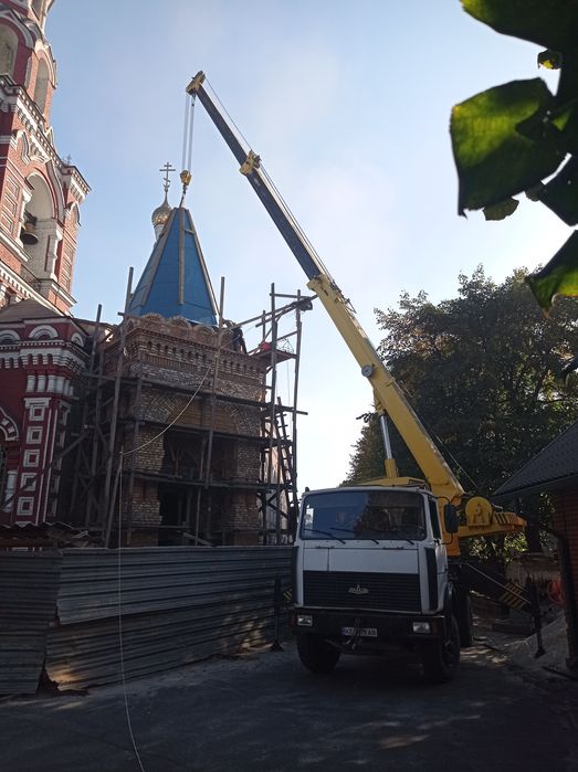 Услуги/аренда автокрана 16т в Каменском и области