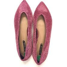 Baleriny Stradivarius brokatowe Rozm. 37