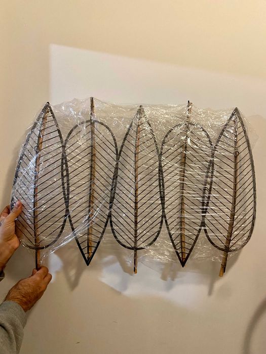 Folhas decorativas de parede