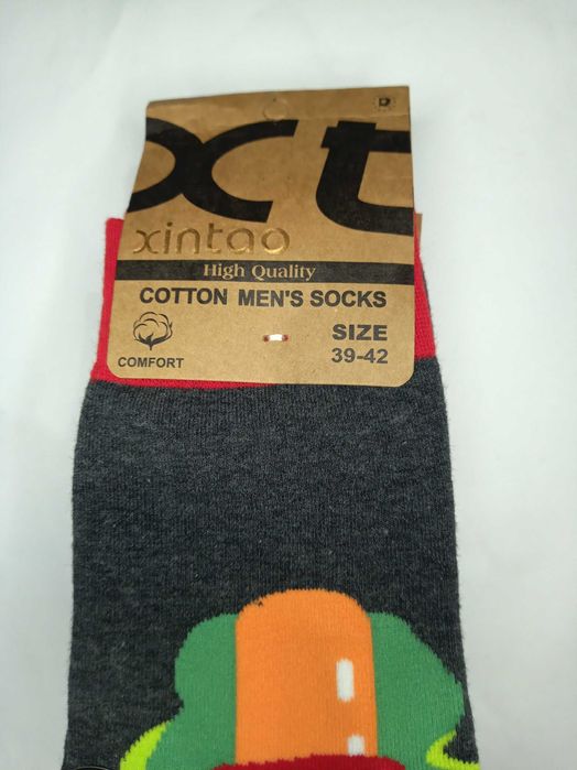 5 par Kolorowe skarpetki bawełniane rozmiar 39-42