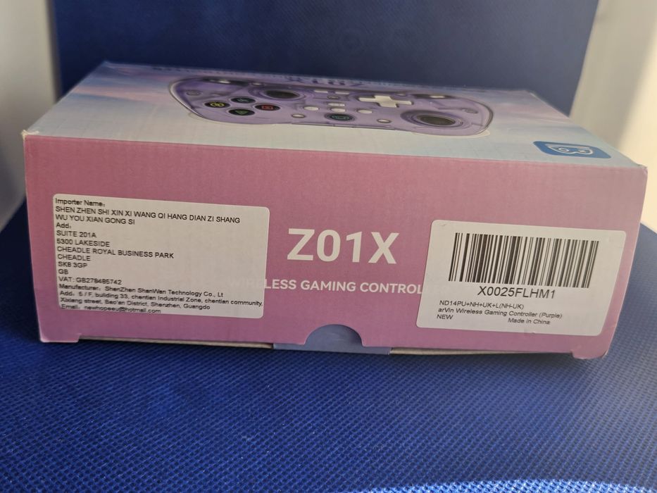 Nowy Kontroler Bezprzewodowy Z01X (Purple) - Do Switch, PC, Android/iO