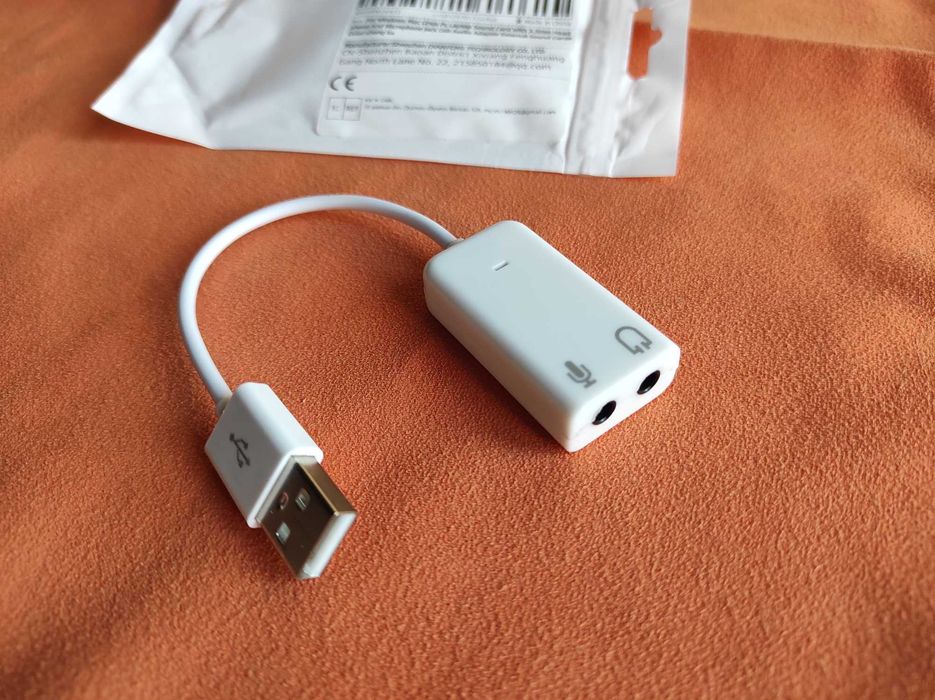 Звуковая карта USB (реально очень качественный звук)