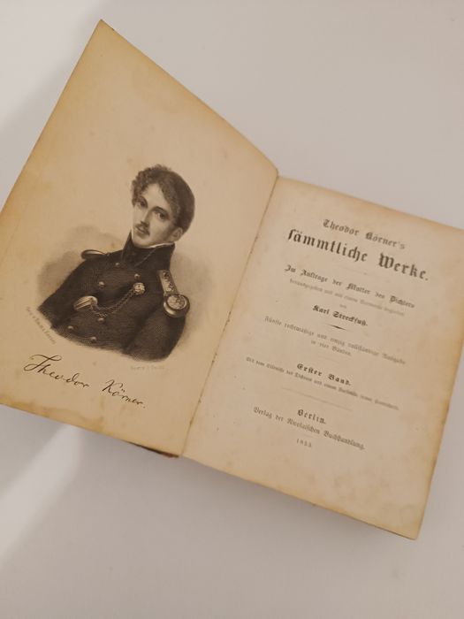 Książka niemiecka 1855