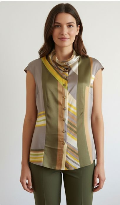 Blusa seda natural, Marca Caramelo