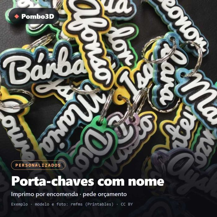 Impressão 3D por medida | Peças, prendas e decoração | Setúbal/Lisboa