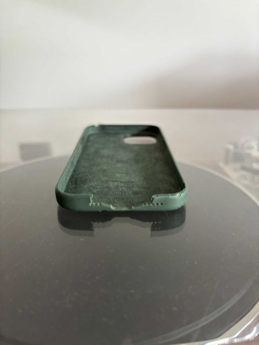 Apple silicone case iphone etui na telefon 15 cyprysowy