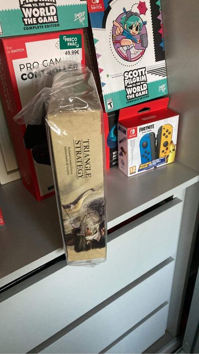 Triangle Estrategy Nintendo Switch Colecionador