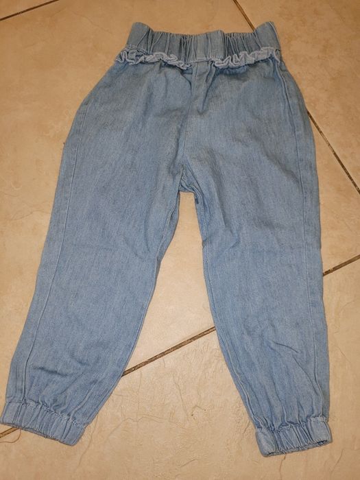 Spodnie dziewczęce 86-92