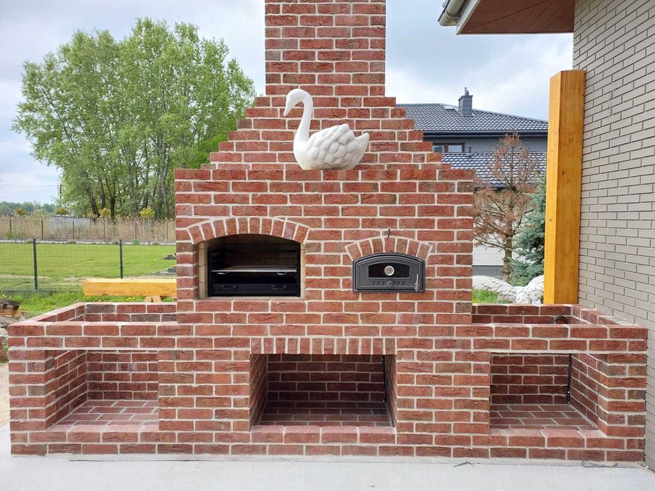 Grill murowany wedzarnia murowana grillo wedzarnia grill ogrodowy