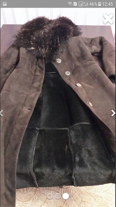 Натуральная дубленка.