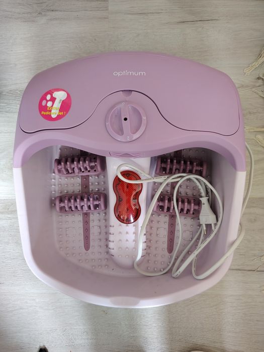Masażer do stóp Optimum-zestaw pedicure,relaks i pielęgnacja