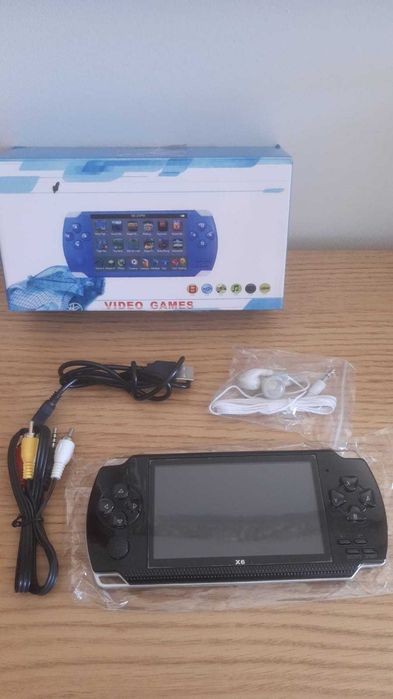 Consola Retro X6 1000 Jogos (Para Peças / Não Liga)