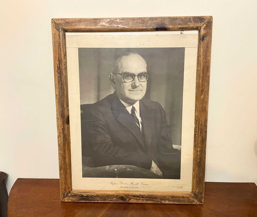 Retrato oficial de Marcelo Caetano, produzido entre 1968 e 1974
