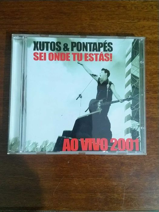 Xutos & Pontapés ‎- Sei Onde Tu Estás Ao Vivo 2001 CD