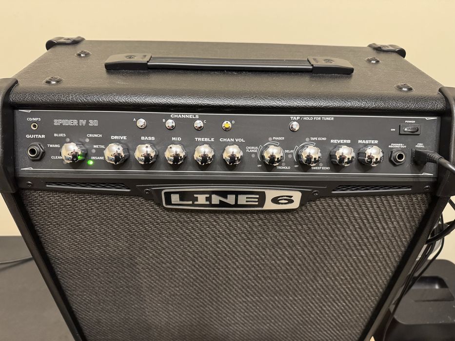 Line 6 spider IV 30W + FBV Express MKII footswitch piecyk gitarowy