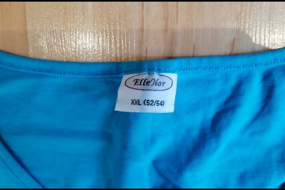 Koszula nocna niebieska roz 2xl