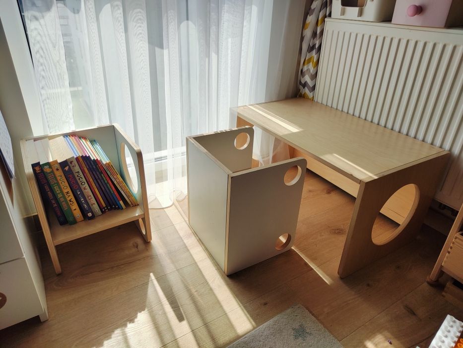 Kukumag meble motessori stolik krzesło