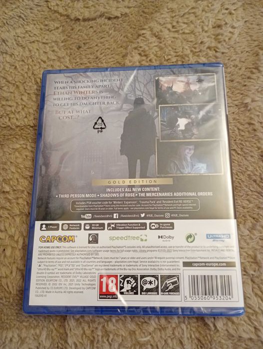 Resident Evil Village Gold Edition PS5 - nowa, zafoliowana