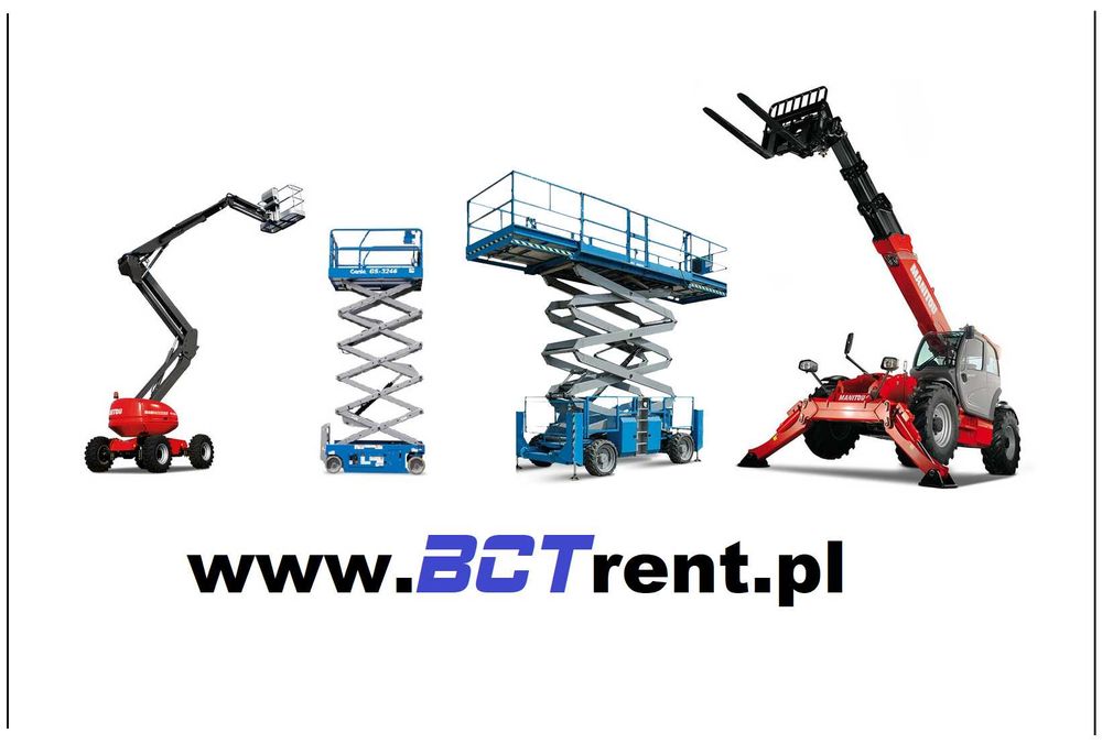 Wynajem zwyżka, podnośnik, ładowarka teleskopowa, dźwig, minikoparka