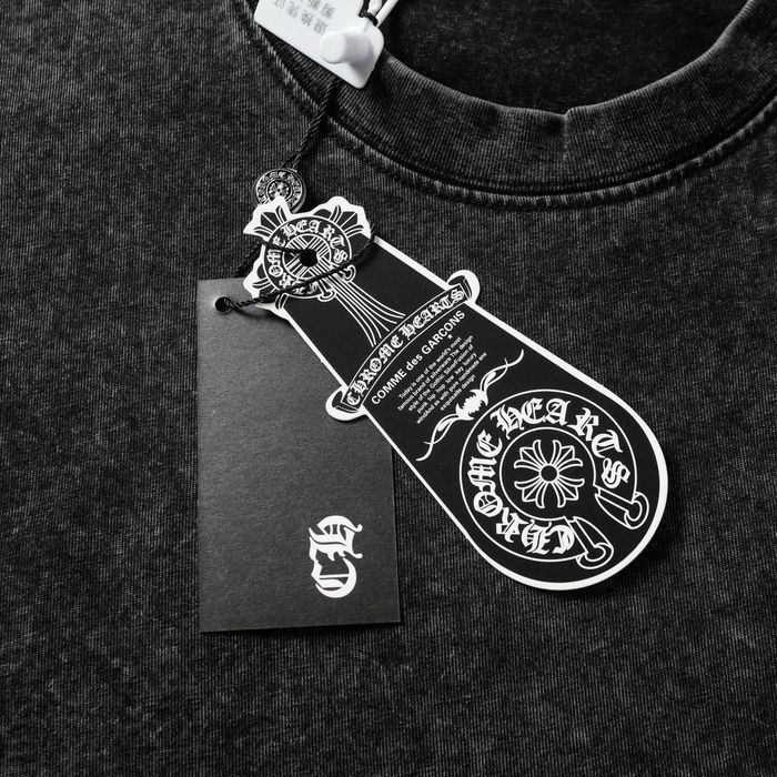 CHROME HEARTS футболка мужская унисекс оверсайз оригинал черная винтаж