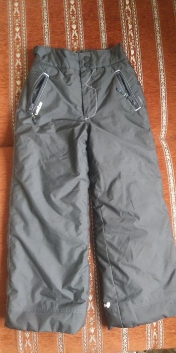 Зимние штаны на флисе 128р