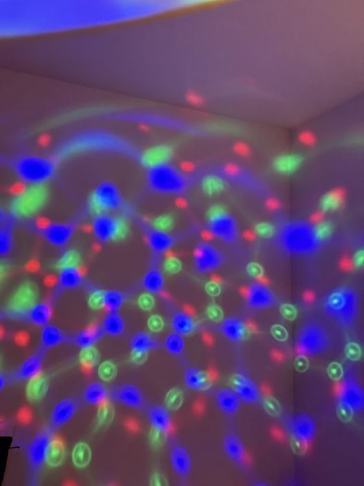 Żarówka LED mini party light disco E27 obrotowa
