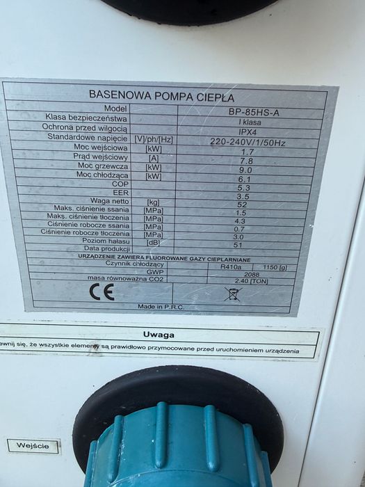 Pompa basenowa Tebas 9 Kw