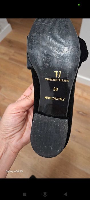 Sapatos pretos Trussardi